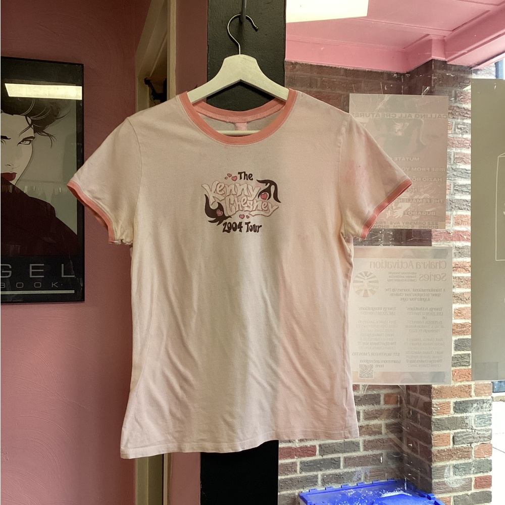 Pink Y2K Kenny Chesney Tour T-Shirt - Picture 1 of 7
